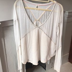 long sleeve sheer t by Free People